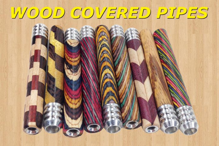 Wood Covered Pipes